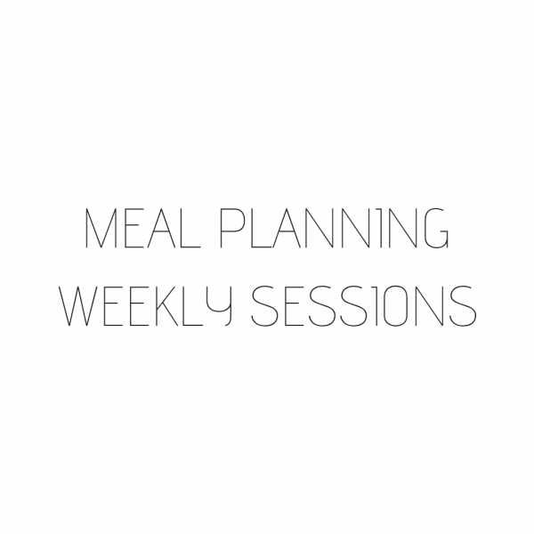 Weekly Meal Planning Sessions