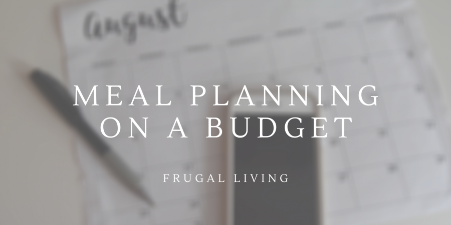 Budgeting Meal Plan