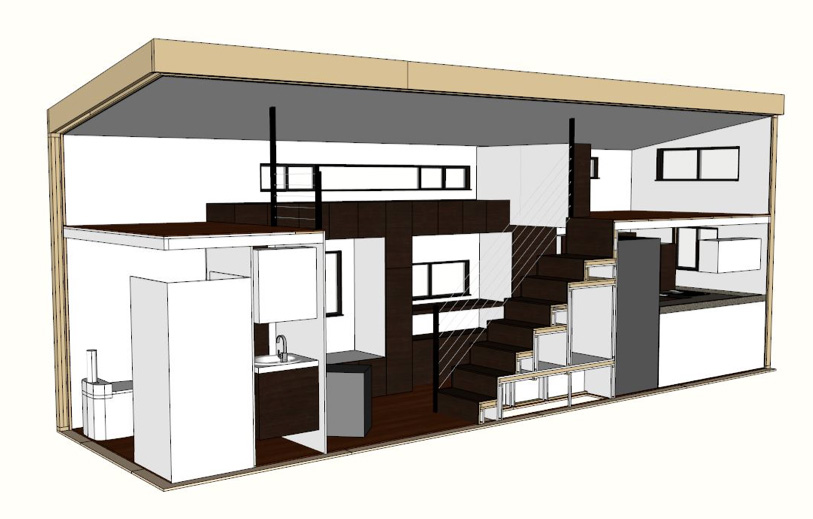 Tiny House Plans Drawn Up